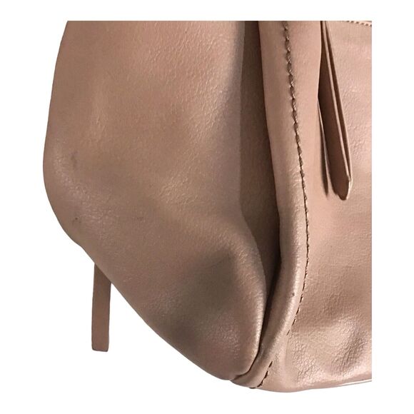 Urban Expressions Taupe Faux Leather Medium Zip Top Tote Purse Handbag Neutral - Picture 12 of 16